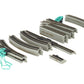 Bachmann 44896 N Nickel Silver First Railroad E-Z Track Expansion Pack EX/Box