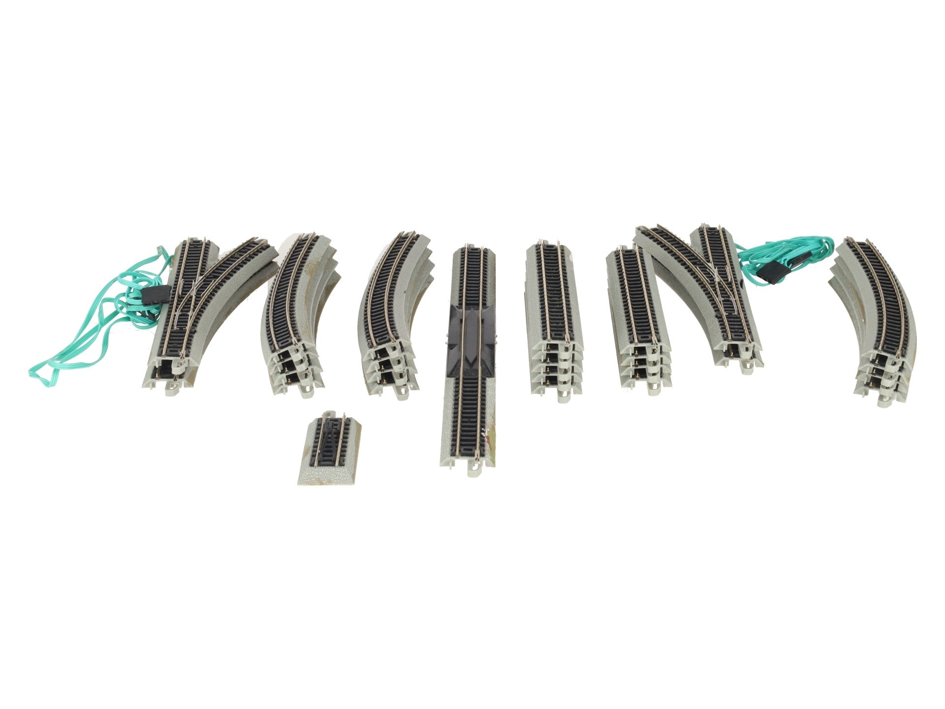 Bachmann 44896 N Nickel Silver First Railroad E-Z Track Expansion Pack EX/Box