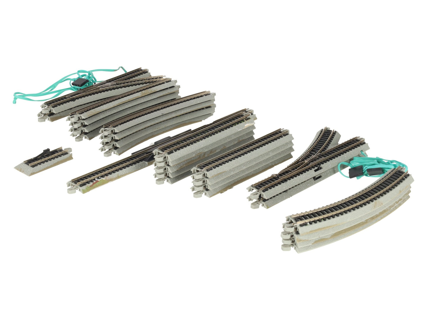 Bachmann 44896 N Nickel Silver First Railroad E-Z Track Expansion Pack