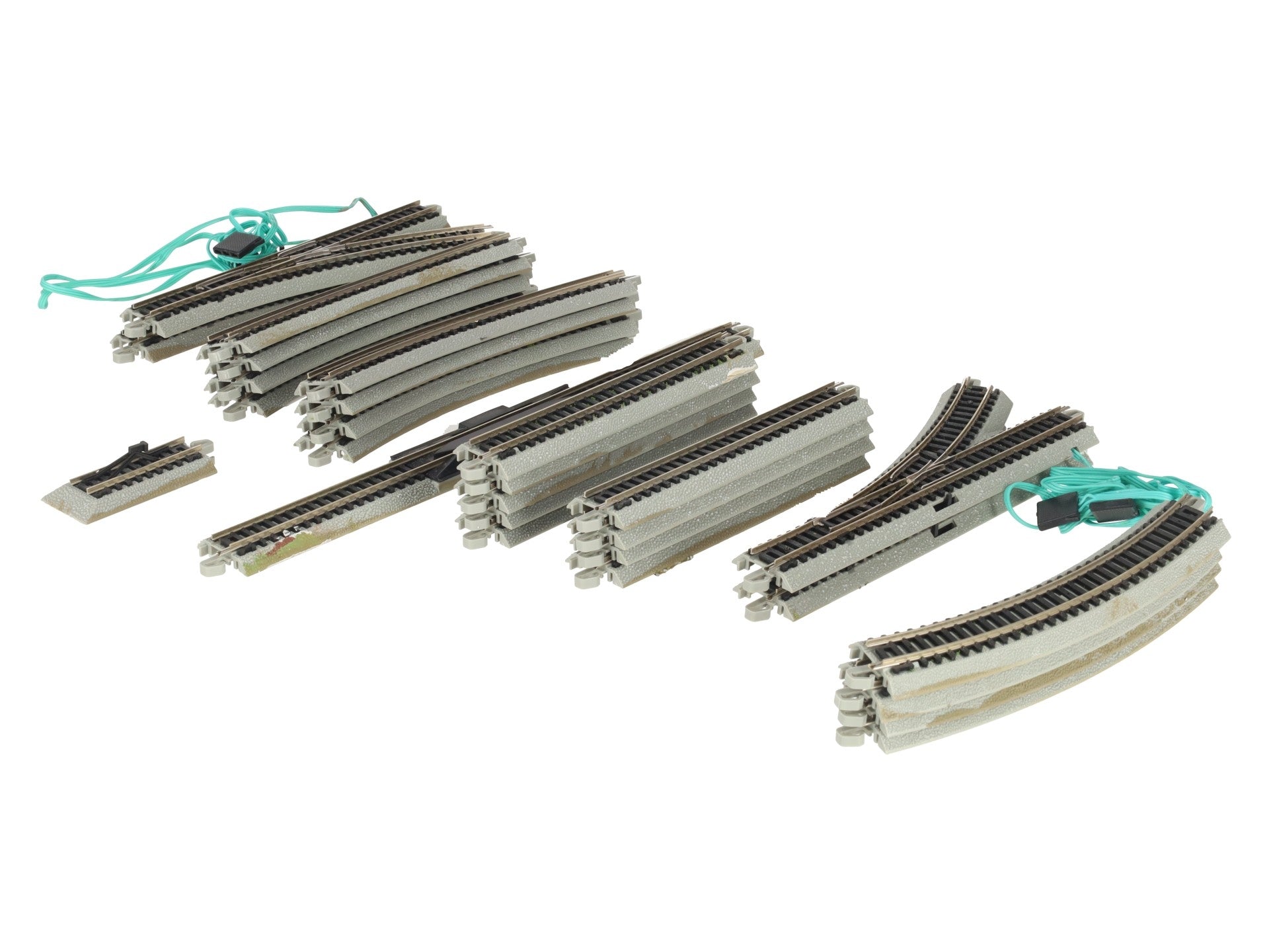 Bachmann 44896 N Nickel Silver First Railroad E-Z Track Expansion Pack EX/Box