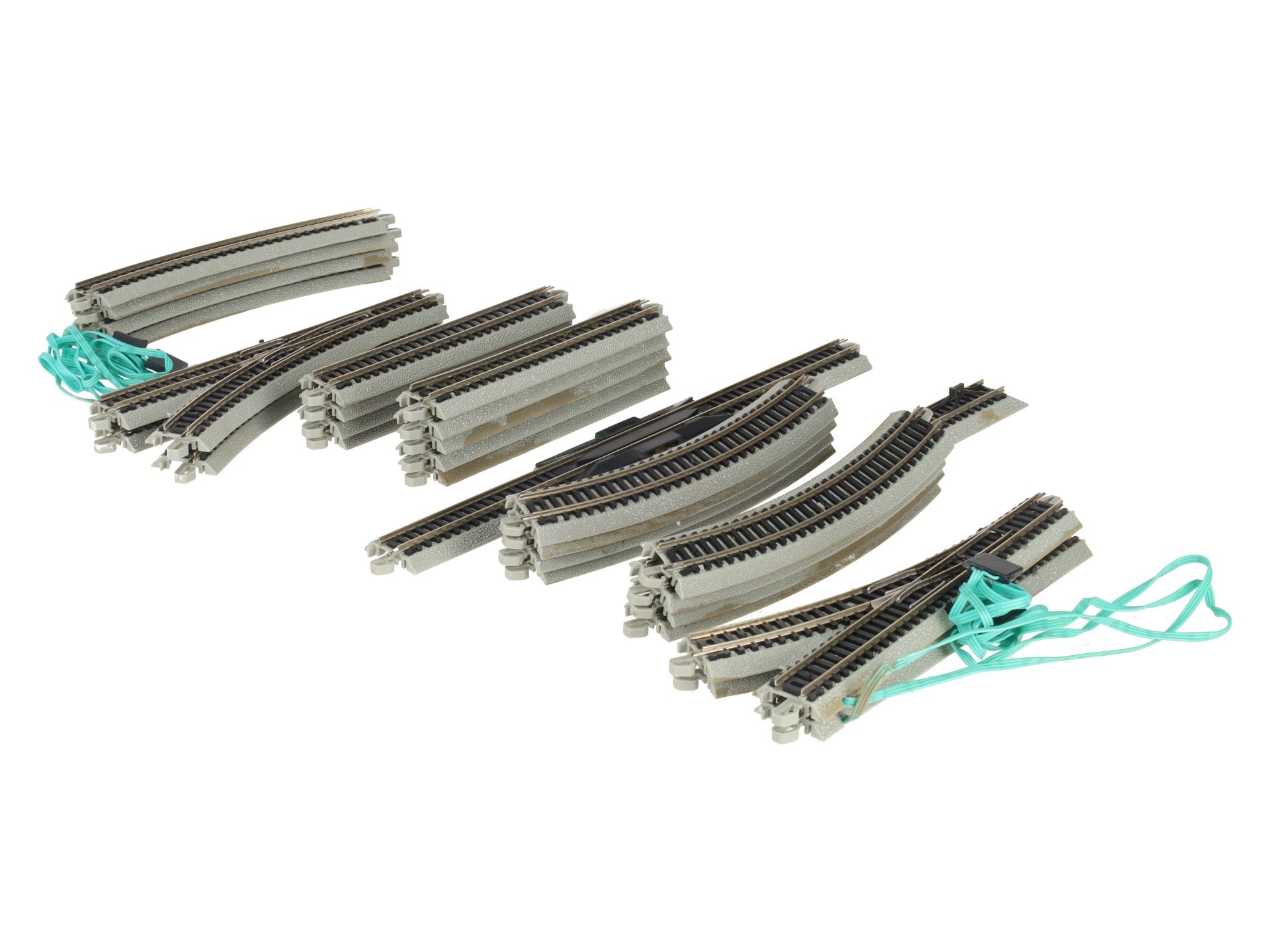 Bachmann 44896 N Nickel Silver First Railroad E-Z Track Expansion Pack EX/Box