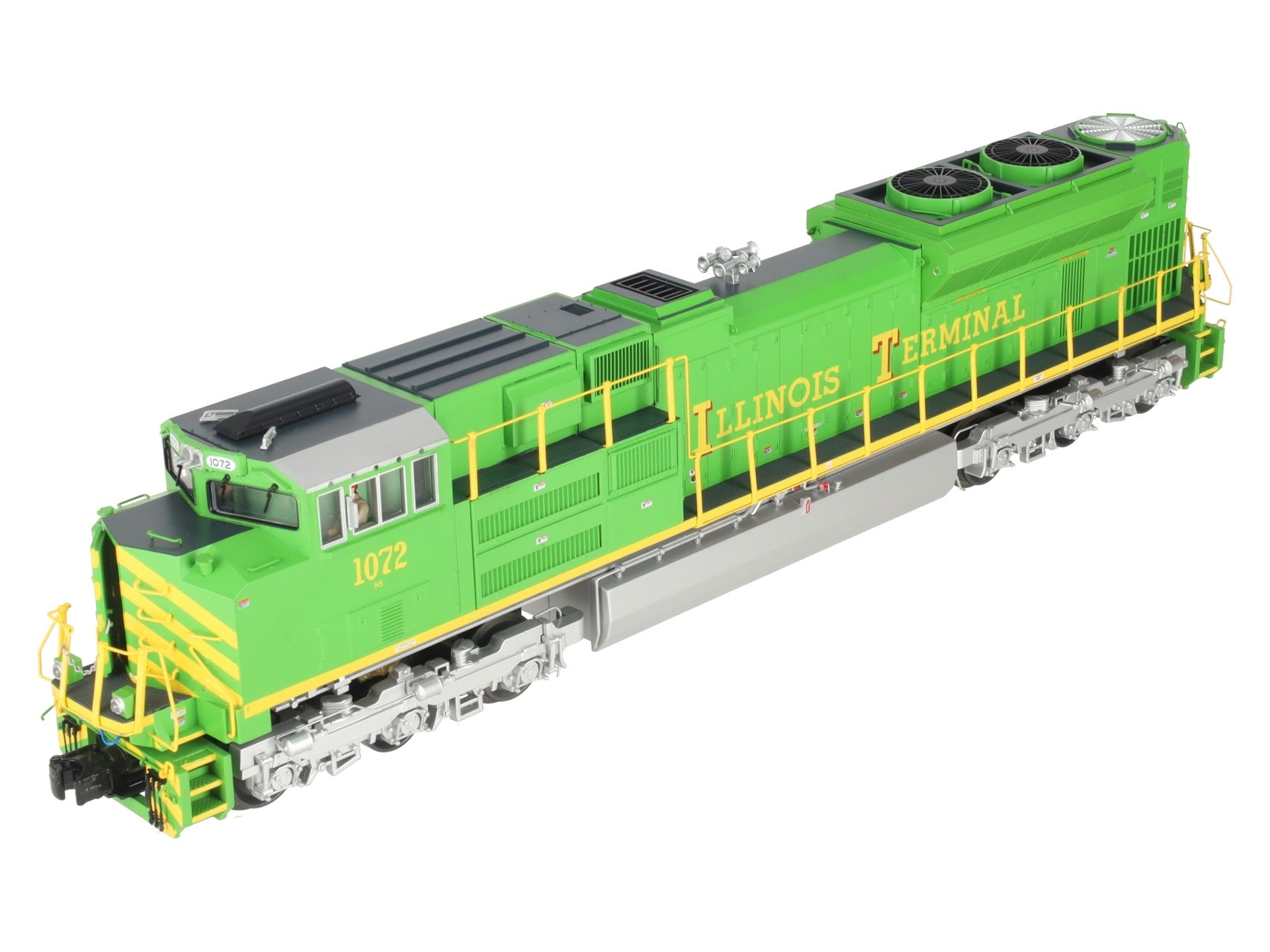 MTH 20-21265-1 O Gauge Illinois Terminal SD70ACe Diesel Engine #1072 w PS3 EX/Box