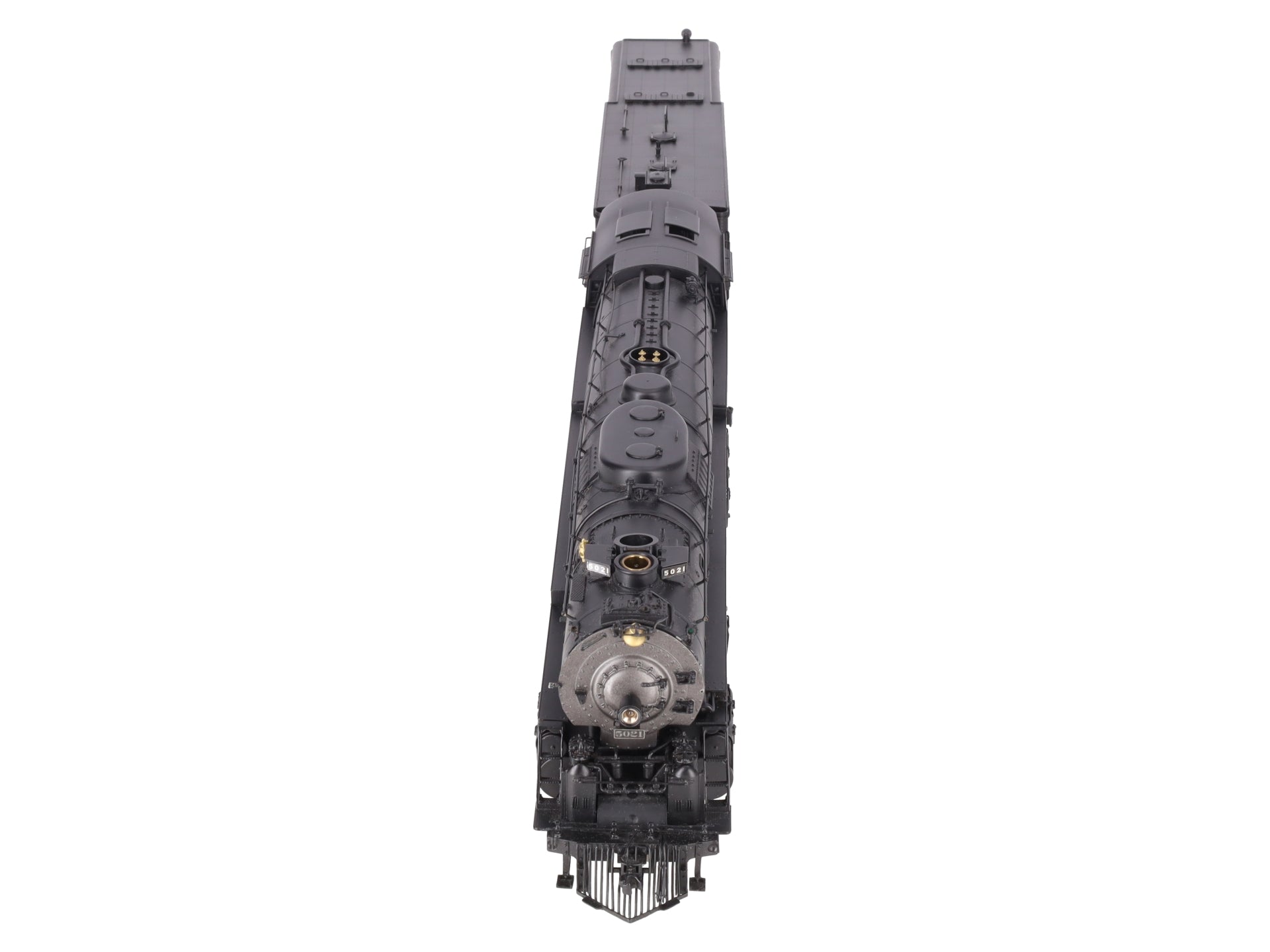 3rd Rail 5021 Santa Fe 2-10-4 Steam Locomotive & Tender w/TMCC - 3 Rail #5021 EX/Box