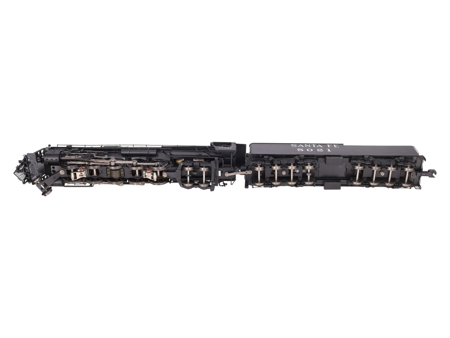 3rd Rail 5021 Santa Fe 2-10-4 Steam Locomotive & Tender w/TMCC - 3 Rail #5021 EX/Box