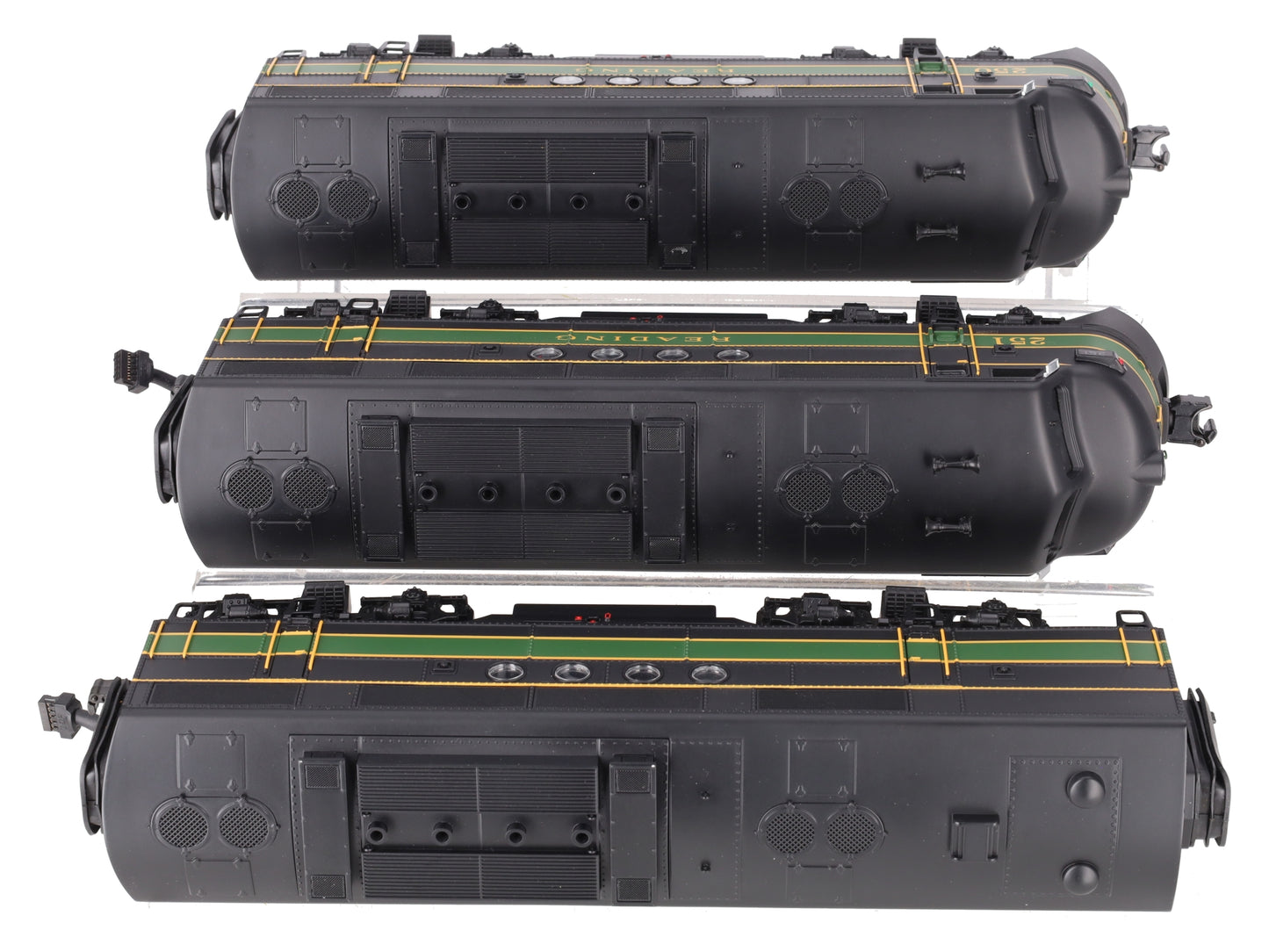 MTH 20-2345-1 Reading FT ABA Diesel Engine Set w/PS2 #250/251 EX/Box