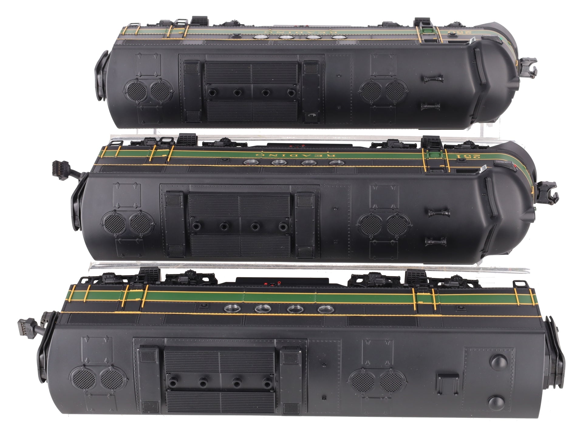 MTH 20-2345-1 Reading FT ABA Diesel Engine Set w/PS2 #250/251 EX/Box