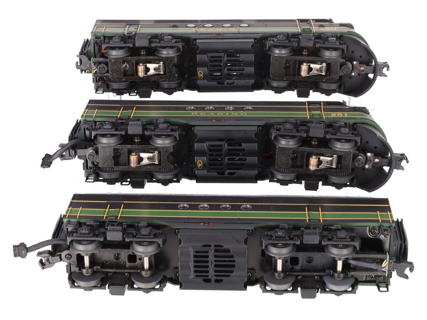 MTH 20-2345-1 Reading FT ABA Diesel Engine Set w/PS2 #250/251 EX/Box