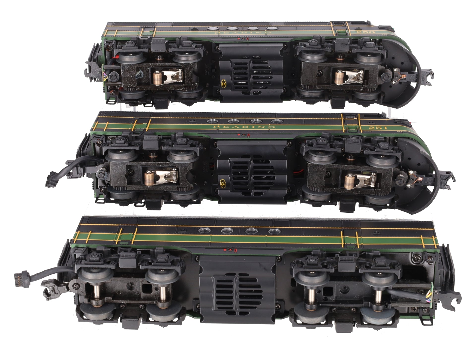 MTH 20-2345-1 Reading FT ABA Diesel Engine Set w/PS2 #250/251 EX/Box