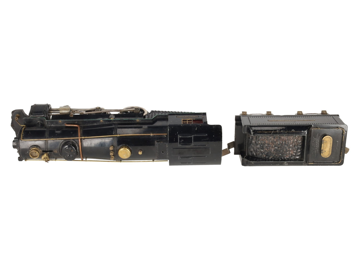 American Flyer 4682 Vintage Standard Gauge 4-4-2 Steam Engine and Tender VG