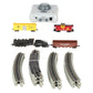 Bachmann 24014 N Scale Yard Boss Santa Fe Steam Starter Freight Train Set EX/Box