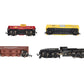 Bachmann 24014 N Scale Yard Boss Santa Fe Steam Starter Freight Train Set EX/Box