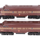 Williams F71105 O Pennsylvania Tuscan Red 5 Stripe F7 AA Diesel Locomotive Set EX/Box