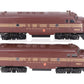 Williams F71105 O Pennsylvania Tuscan Red 5 Stripe F7 AA Diesel Locomotive Set EX/Box