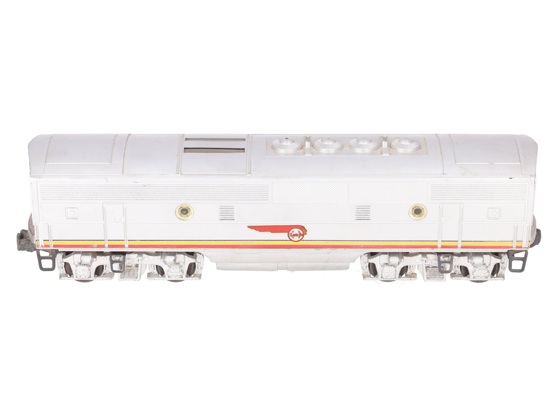 Lionel 2343C Vintage O Santa Fe F-3 Screen Top Non-Pwd. B-Unit Diesel Locomotive VG
