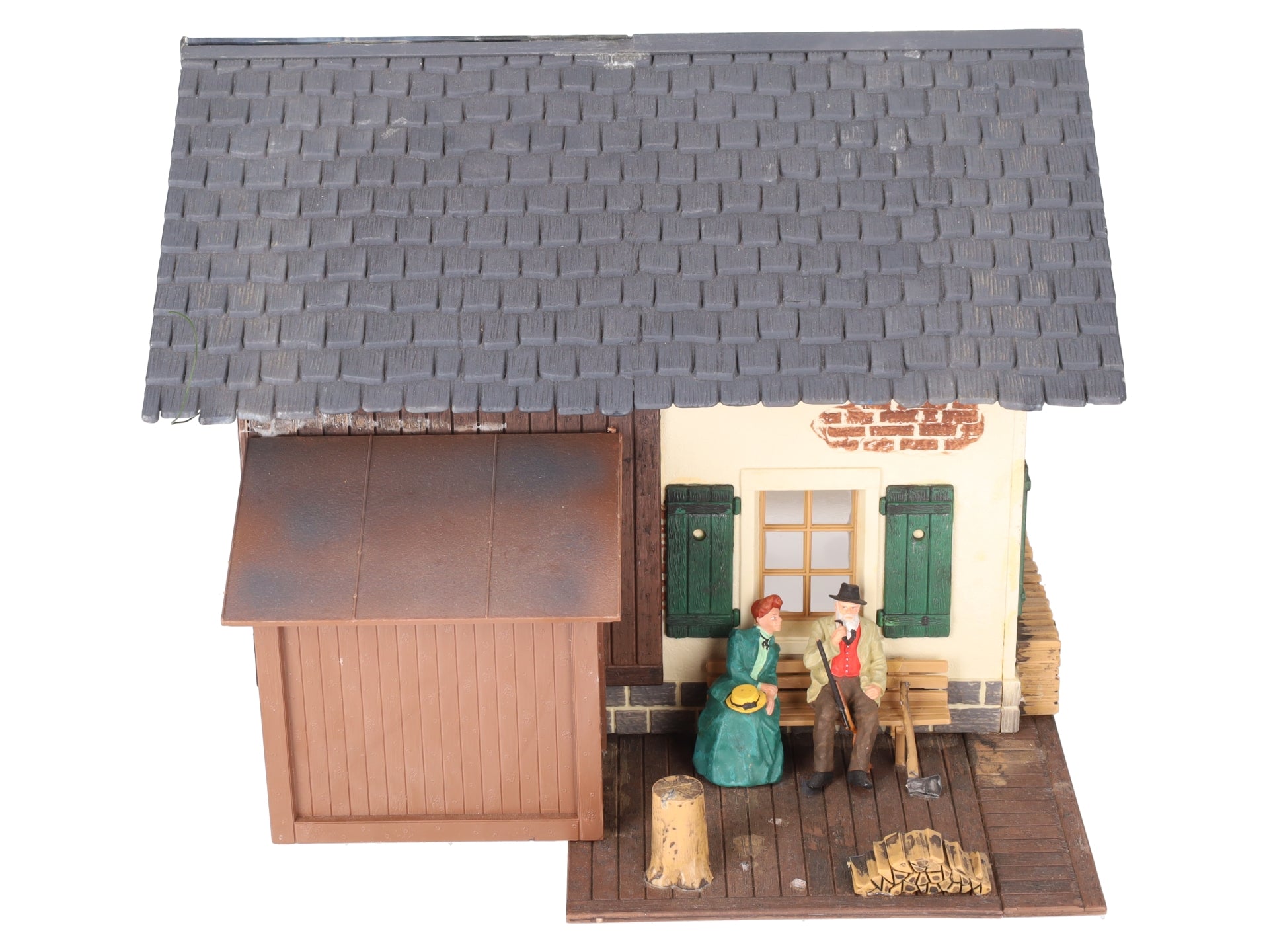 Pola 331715 G Old Forest Ranger Cabin VG
