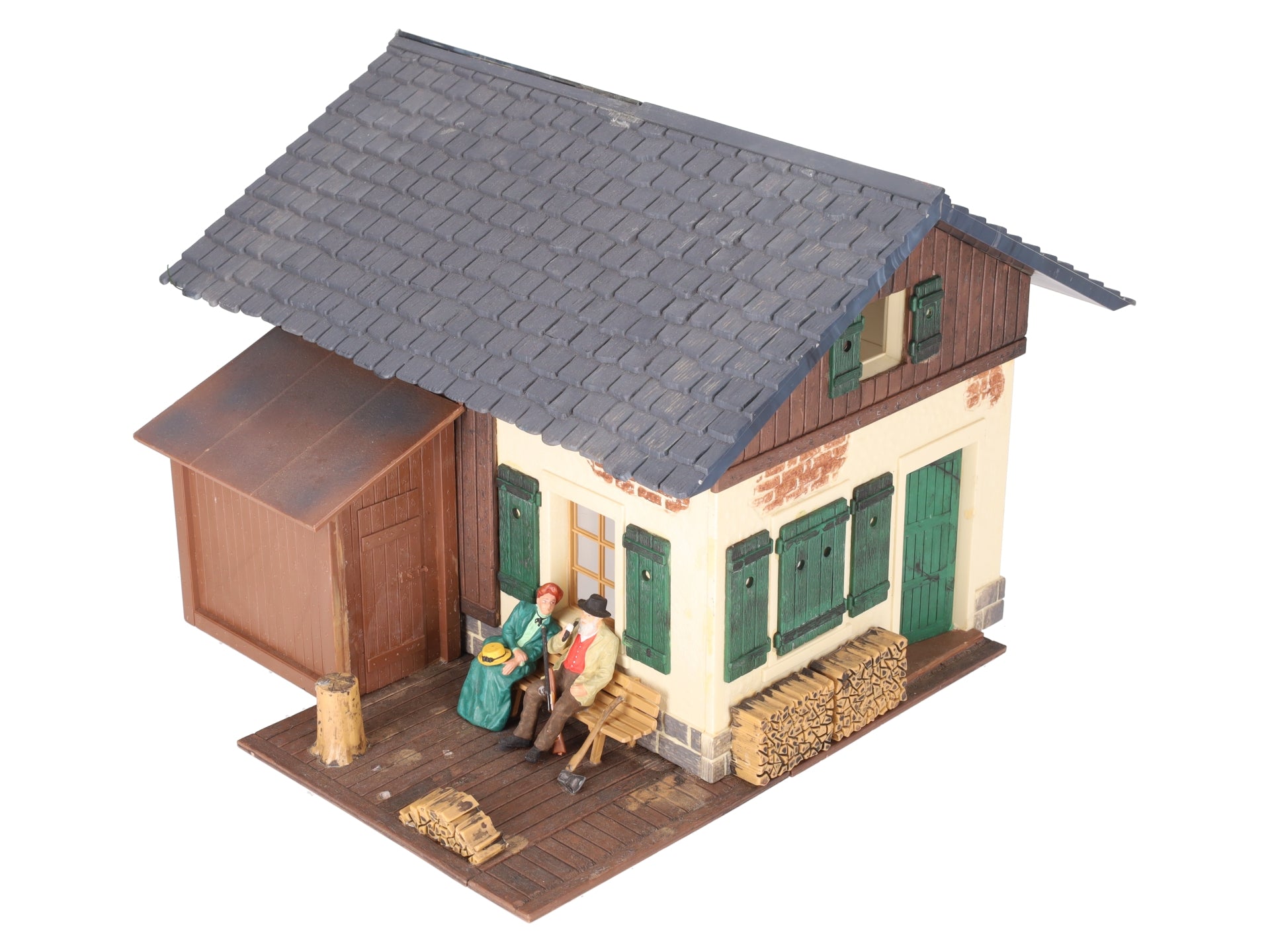 Pola 331715 G Old Forest Ranger Cabin VG