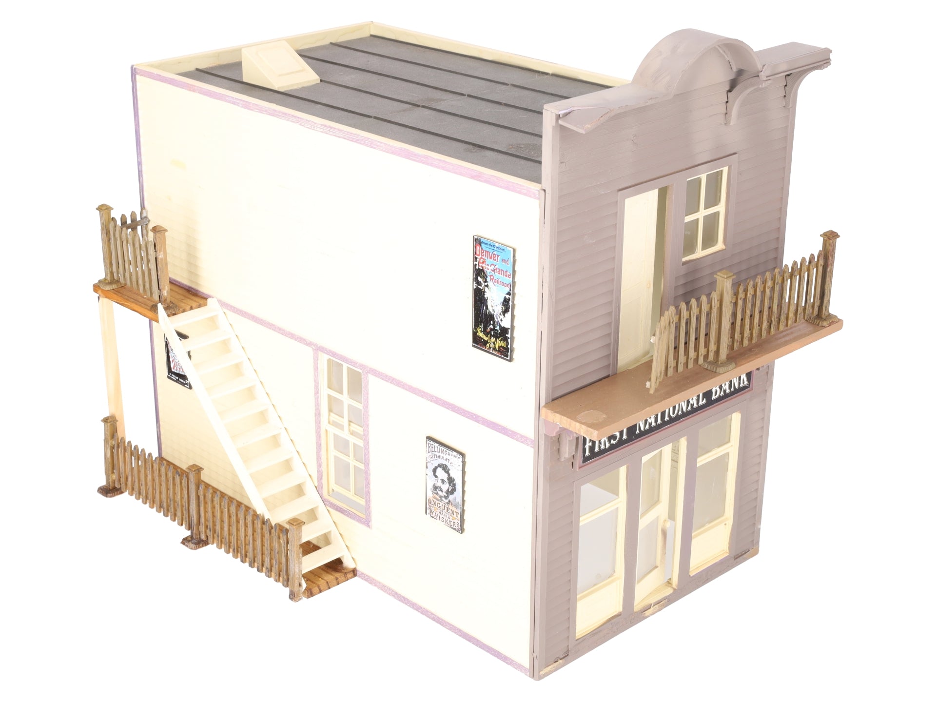 Pola 1804 First National Bank Western Kit (Assembled) VG