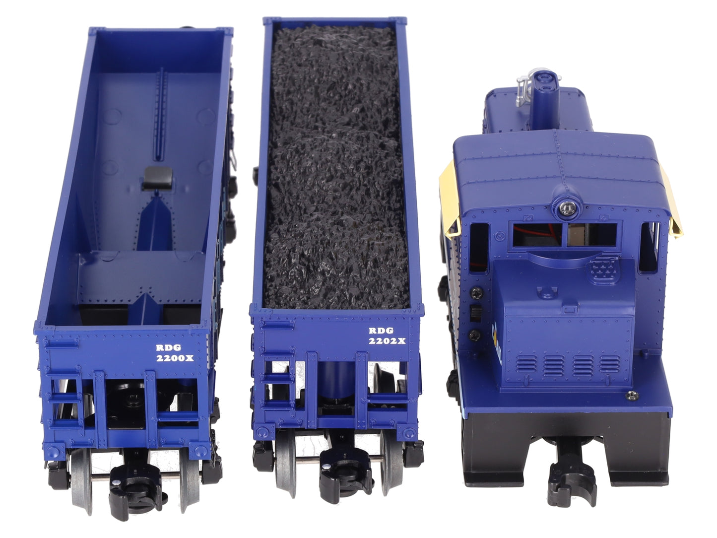 Lionel 6-58532 Lou Caponi Signature Anthracite Blue Coal O Gauge Train Set LN/Box