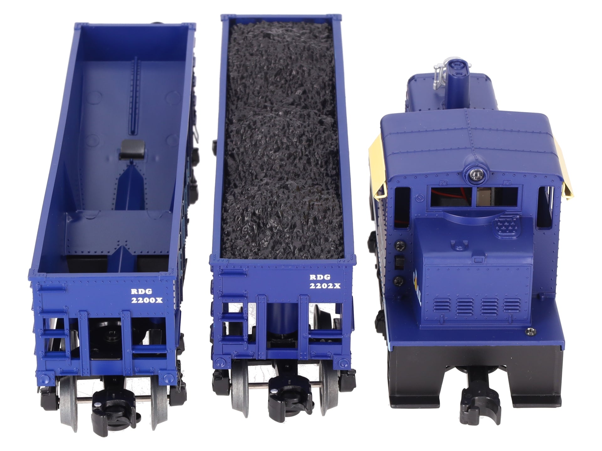 Lionel 6-58532 Lou Caponi Signature Anthracite Blue Coal O Gauge Train Set LN/Box