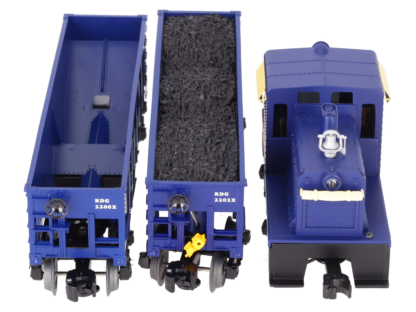 Lionel 6-58532 Lou Caponi Signature Anthracite Blue Coal O Gauge Train Set LN/Box