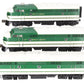 MTH 20-2177-1 O Gauge Southern F3 ABA Diesel Engine Set w/PS1 #4137/4143 EX/Box