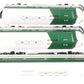 MTH 20-2177-1 O Gauge Southern F3 ABA Diesel Engine Set w/PS1 #4137/4143 EX/Box