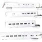 MTH 20-2543-1 Burlington Pioneer Zephyr O Gauge Diesel Passenger Set w/PS2 EX/Box