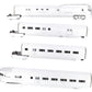MTH 20-2543-1 Burlington Pioneer Zephyr O Gauge Diesel Passenger Set w/PS2 EX/Box