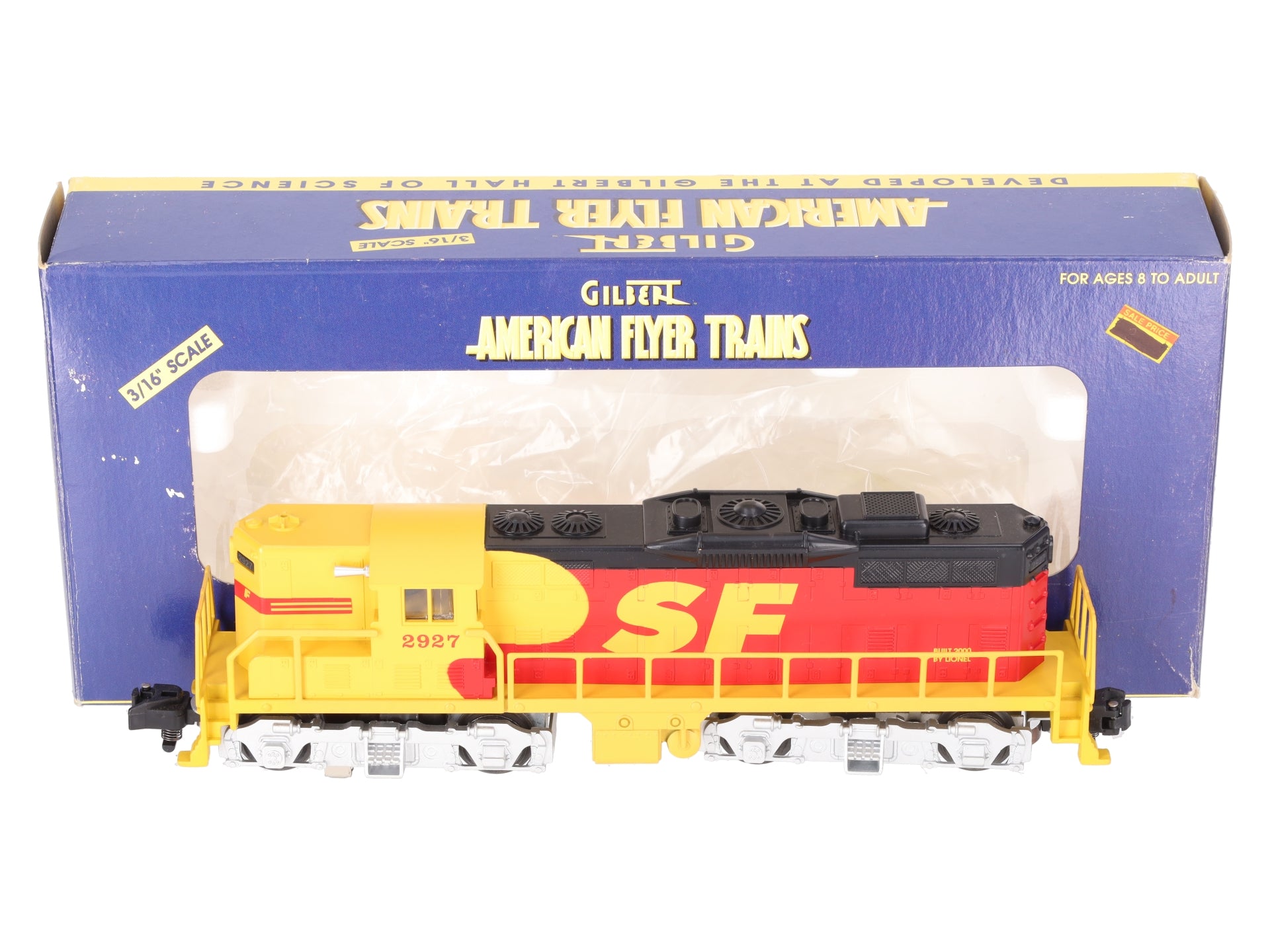 American Flyer 6-48023 S Santa Fe GP-9 Diesel Locomotive #2927 LN/Box