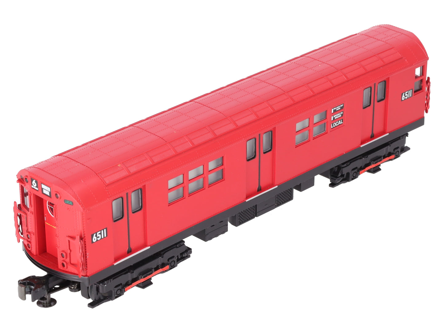 MTH 30-2392-0 O MTA - Redbird R-17 Subway With Loco-Sound #6511 LN