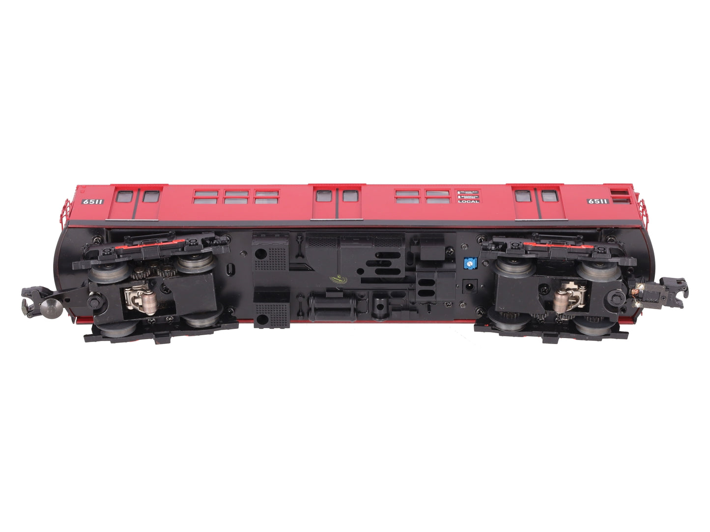 MTH 30-2392-0 O MTA - Redbird R-17 Subway With Loco-Sound #6511 LN