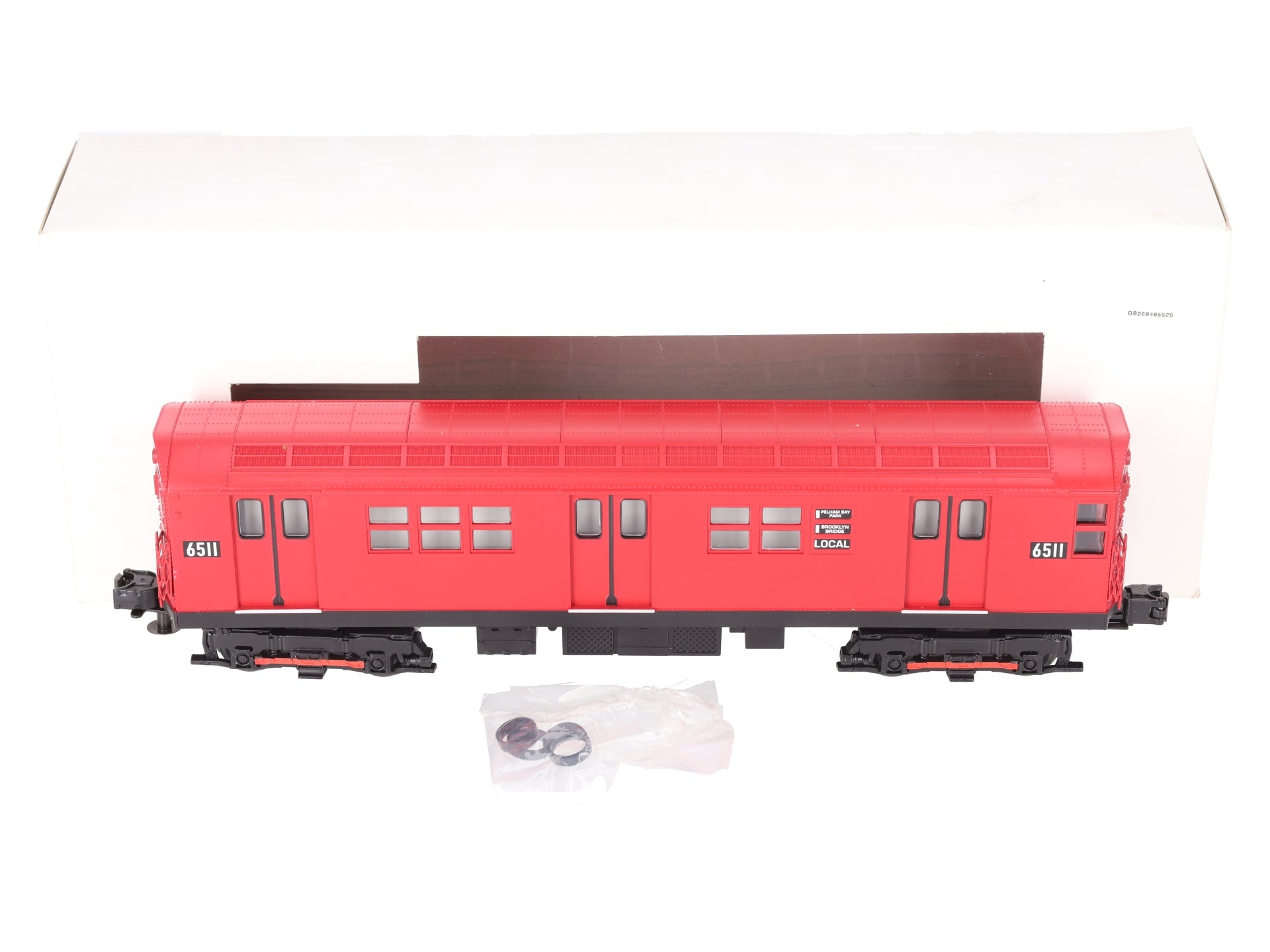 MTH 30-2392-0 O MTA - Redbird R-17 Subway With Loco-Sound #6511 LN