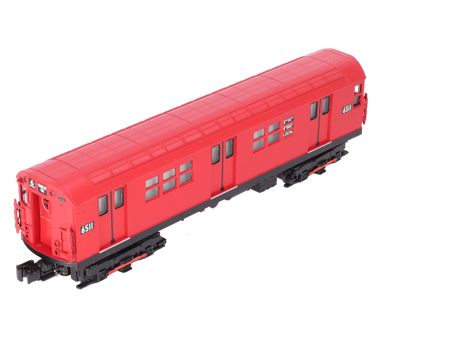 MTH 30-2392-0 O MTA - Redbird R-17 Subway With Loco-Sound #6511 LN