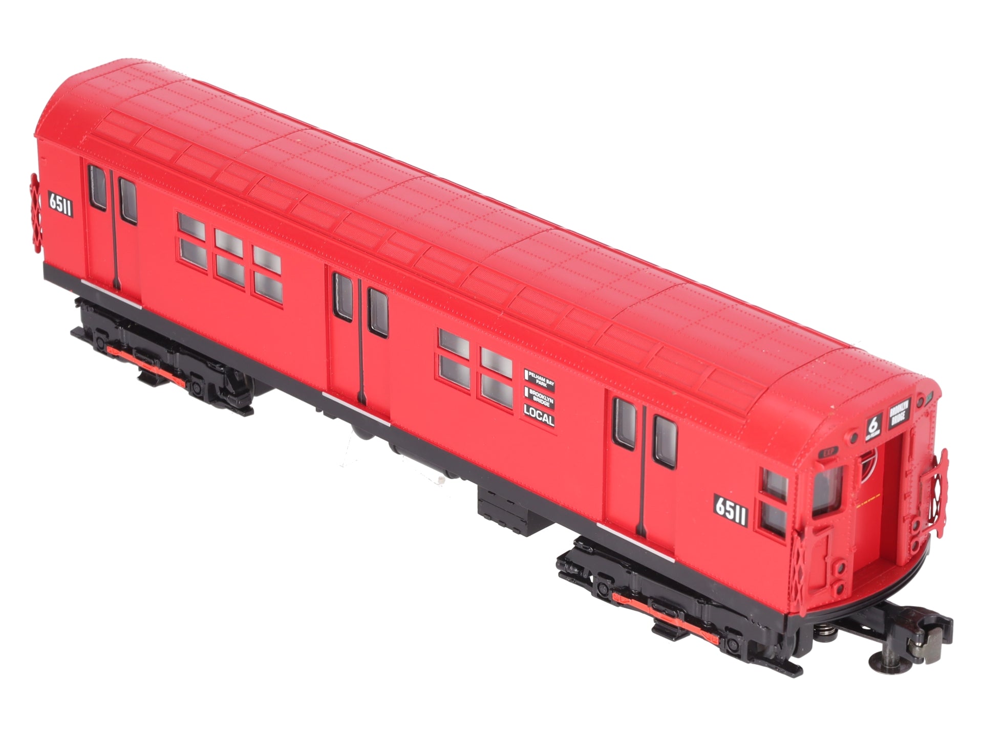 MTH 30-2392-0 O MTA - Redbird R-17 Subway With Loco-Sound #6511 LN