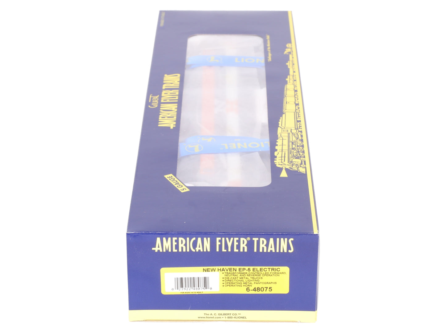 American Flyer 6-48075 S Scale New Haven EP-5 Electric Locomotive #378