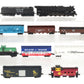 Bachmann 24009 N Scale Empire Builder Steam Starter Freight Train Set EX/Box
