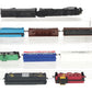 Bachmann 24009 N Scale Empire Builder Steam Starter Freight Train Set EX/Box