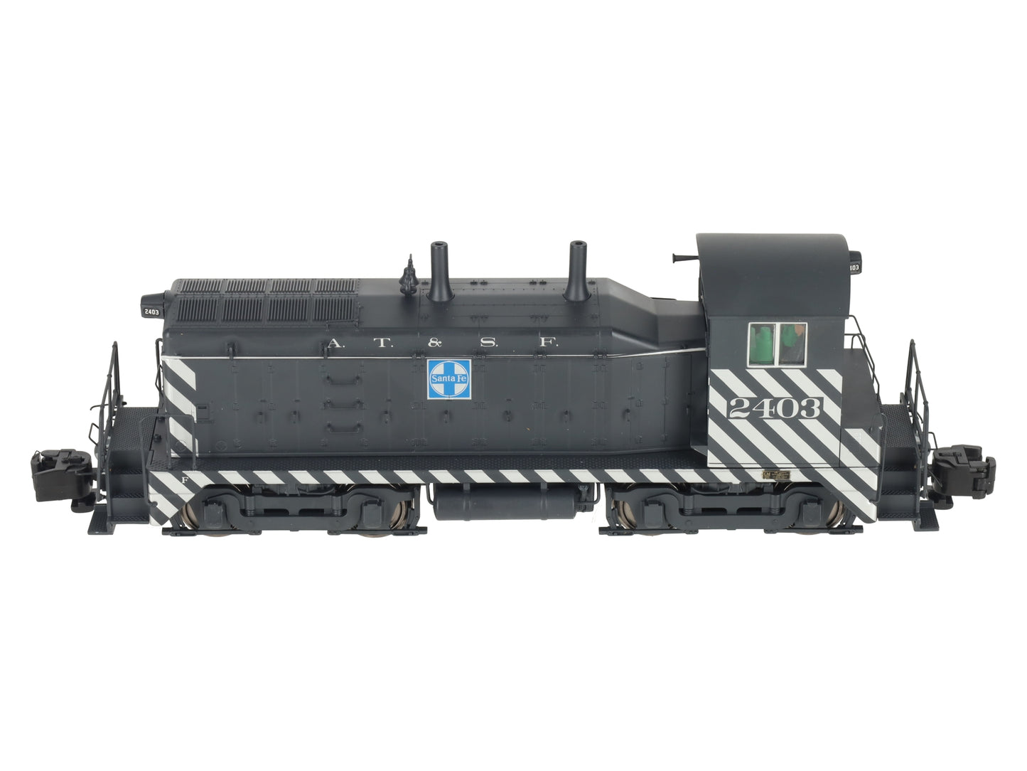 S-Helper 01253 S ATSF NW2 Diesel Switcher w/AC/DC LocoMatic Sound Unit #2403 LN/Box