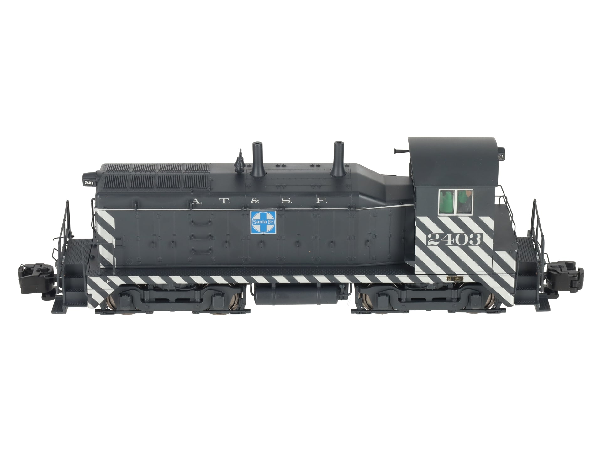 S-Helper 01253 S ATSF NW2 Diesel Switcher w/AC/DC LocoMatic Sound Unit #2403 LN/Box