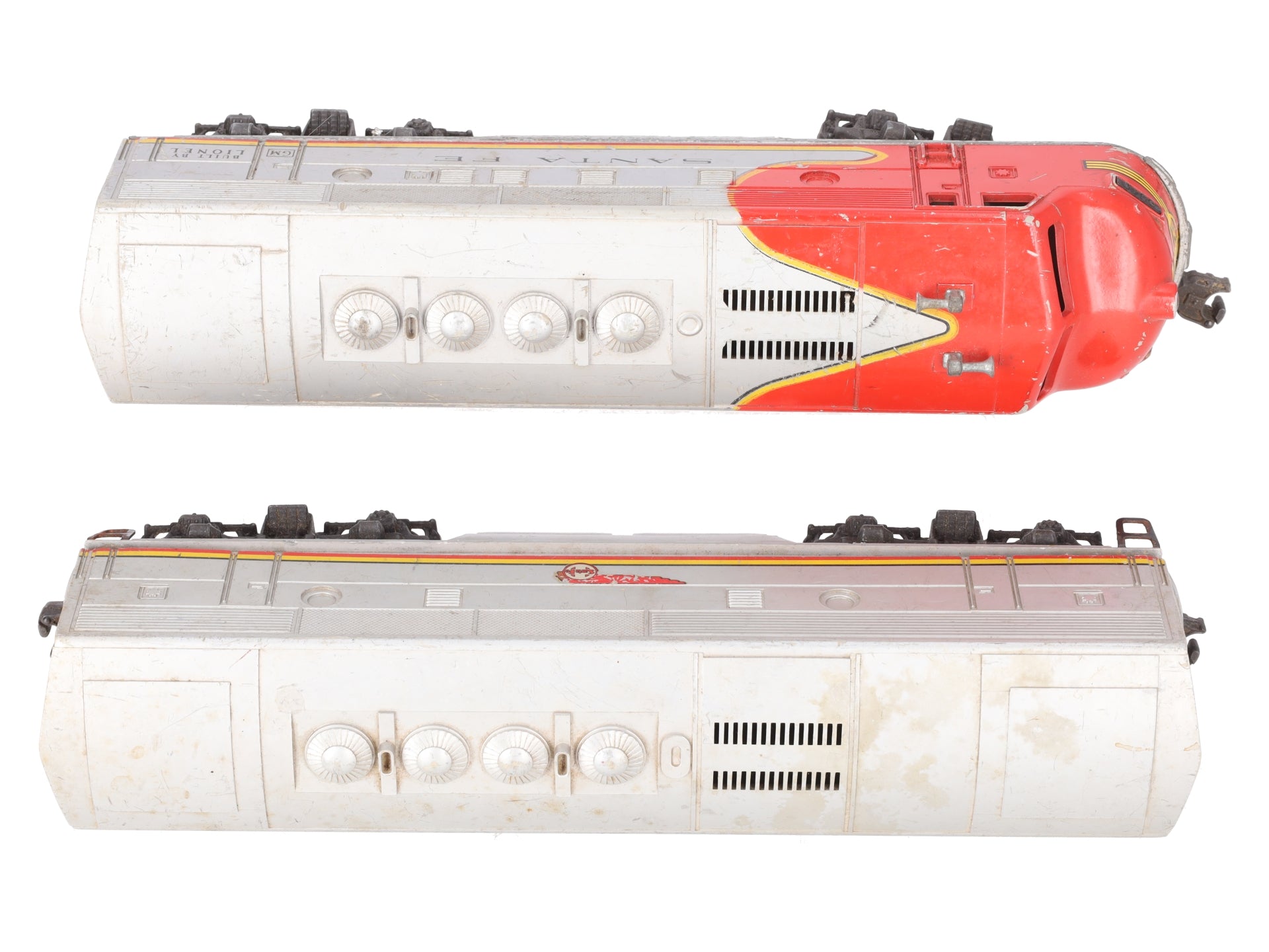 Lionel 2243 Vintage O Santa Fe F-3 AB Diesel Set VG