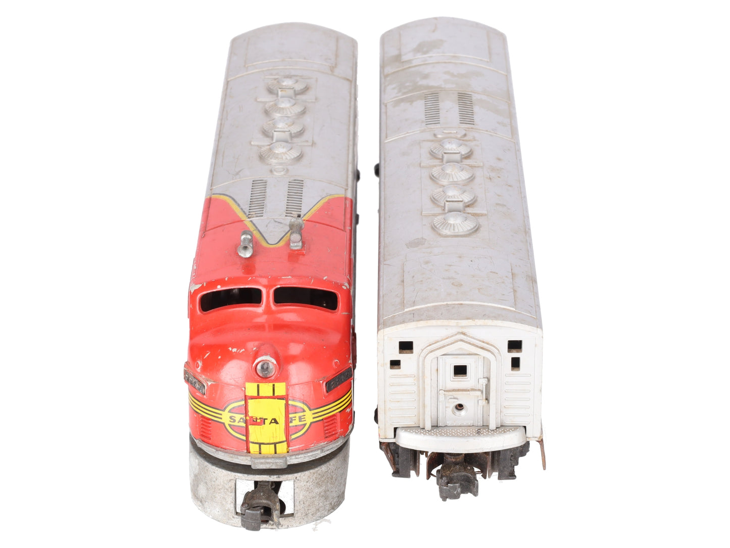 Lionel 2243 Vintage O Santa Fe F-3 AB Diesel Set VG