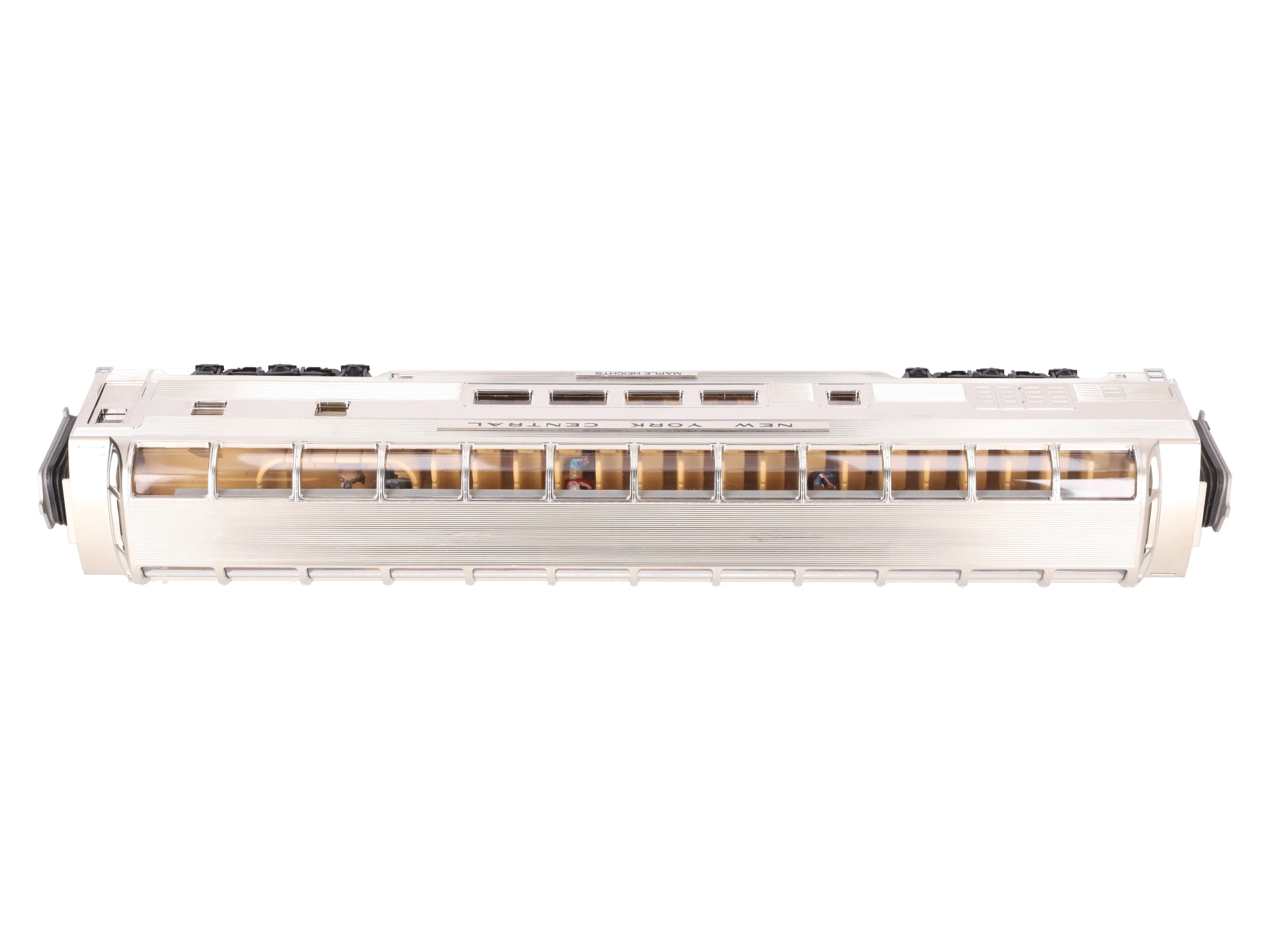 MTH 20-67146 O Gauge New York Central 70' Full Length Vista Dome (Ribbed) LN/Box