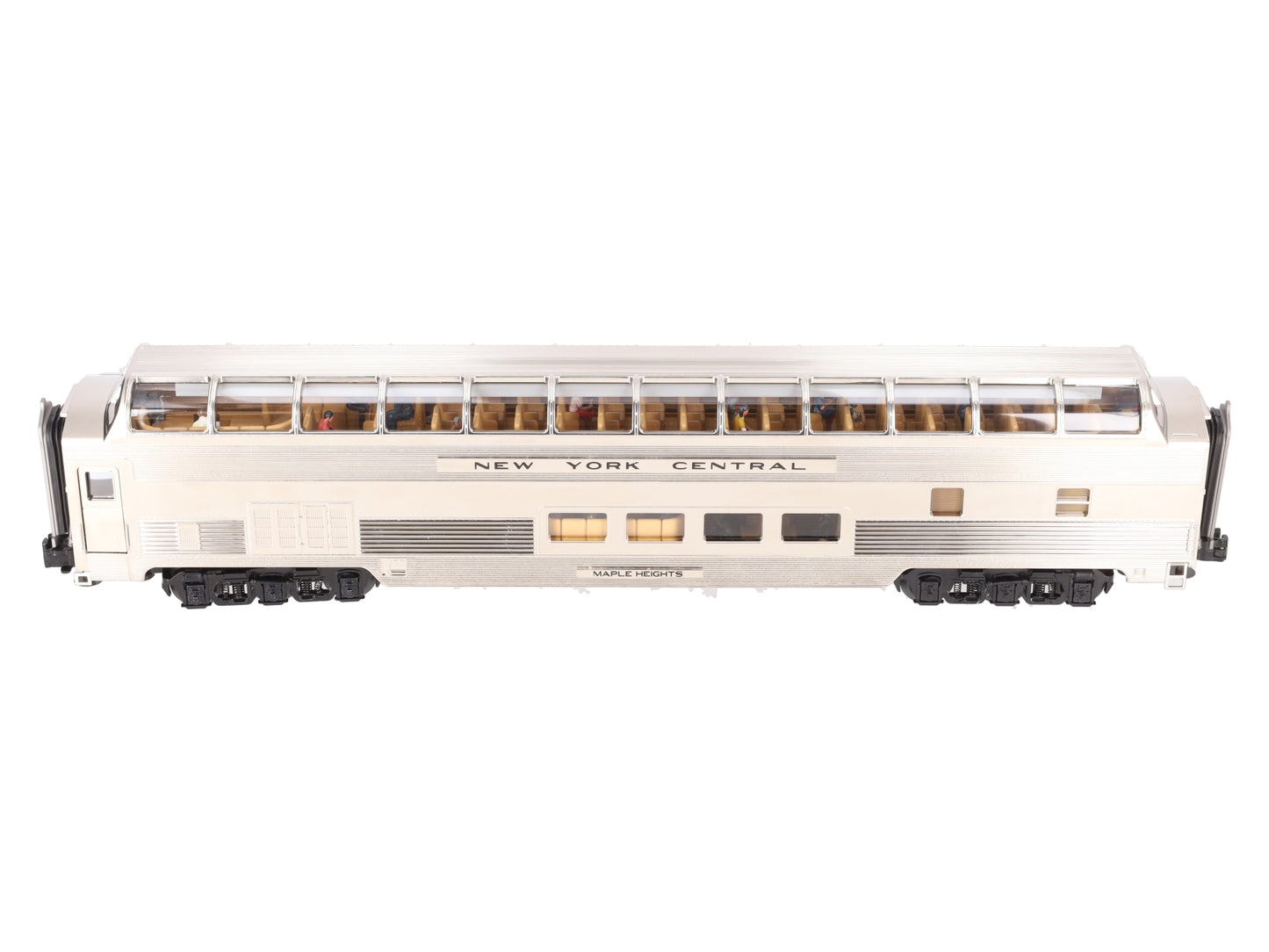 MTH 20-67146 O Gauge New York Central 70' Full Length Vista Dome (Ribbed) LN/Box