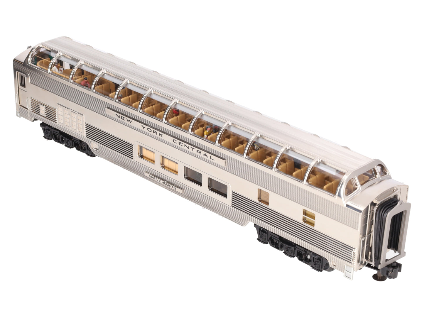 MTH 20-67146 O Gauge New York Central 70' Full Length Vista Dome (Ribbed)