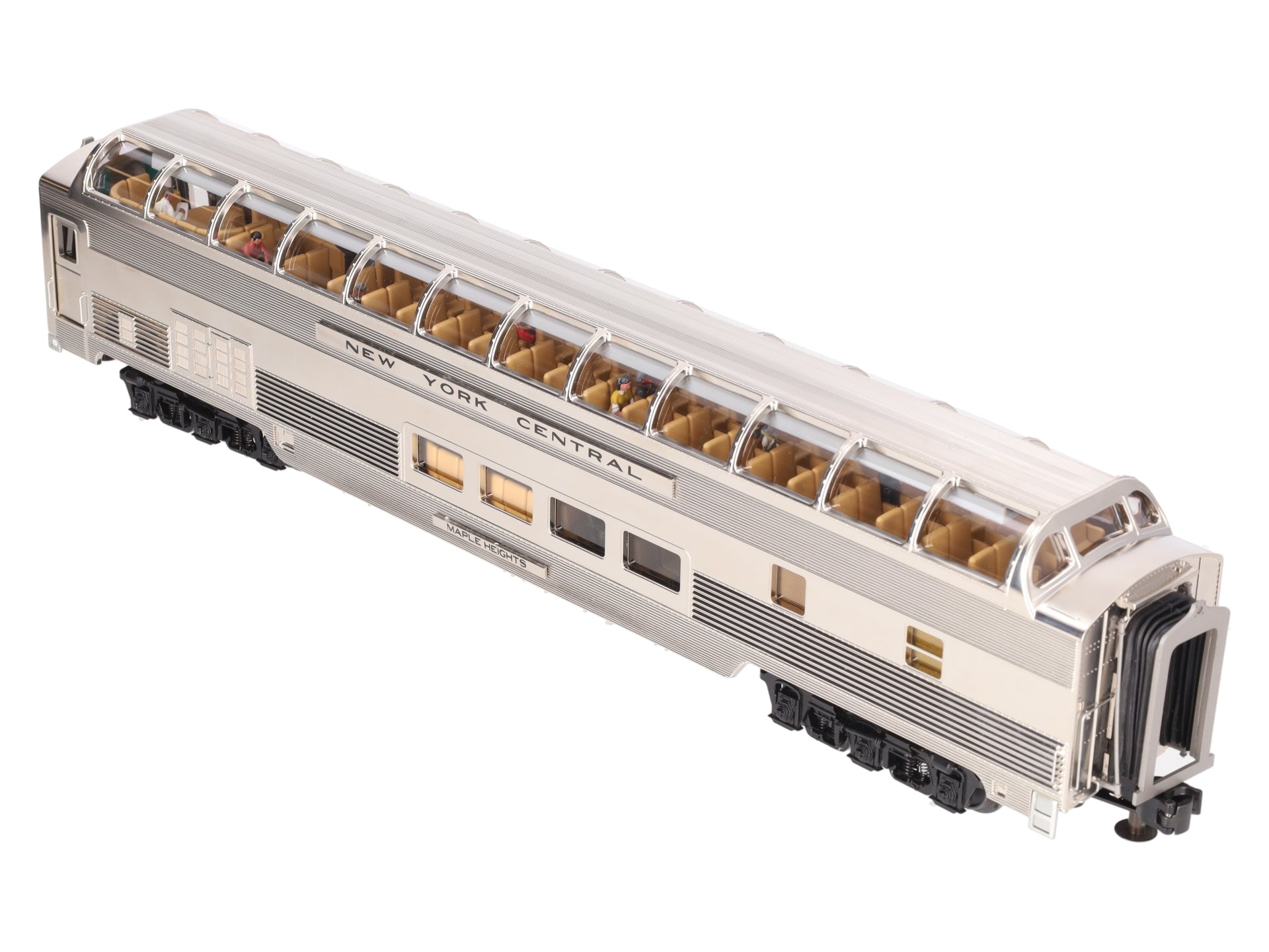 MTH 20-67146 O Gauge New York Central 70' Full Length Vista Dome (Ribbed)