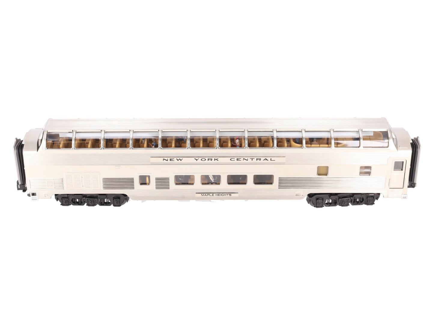 MTH 20-67146 O Gauge New York Central 70' Full Length Vista Dome (Ribbed) LN/Box
