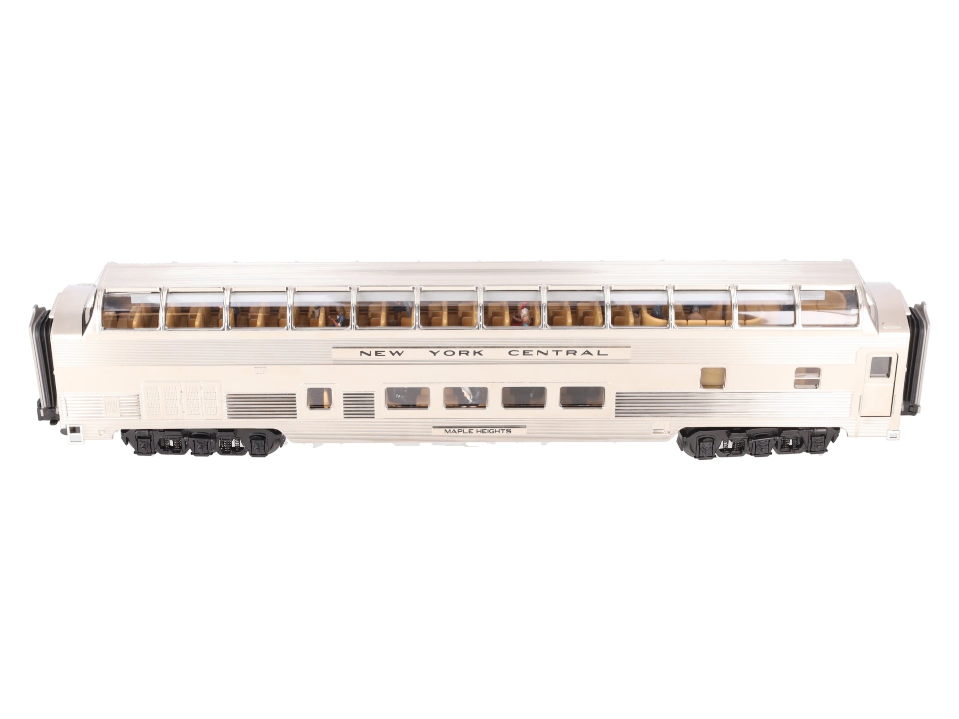 MTH 20-67146 O Gauge New York Central 70' Full Length Vista Dome (Ribbed) LN/Box