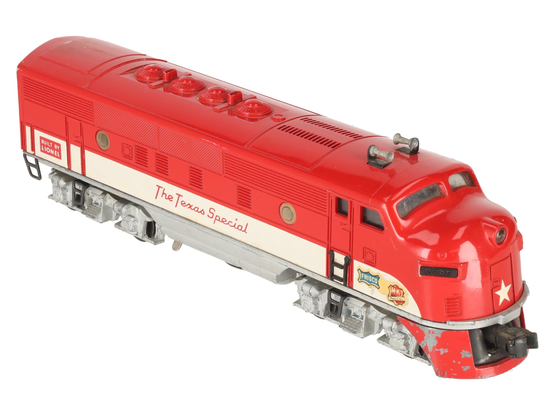 Lionel 2245P Vintage O Texas Special F-3 Powered A Diesel Locomotive VG