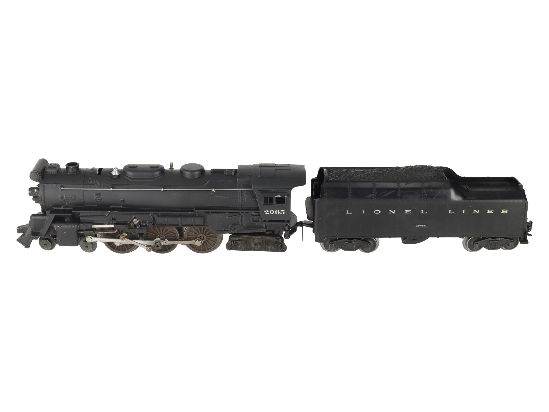 Lionel 2065 Vintage O 4-6-4 Small Hudson Steam Locomotive & 2046W Tender