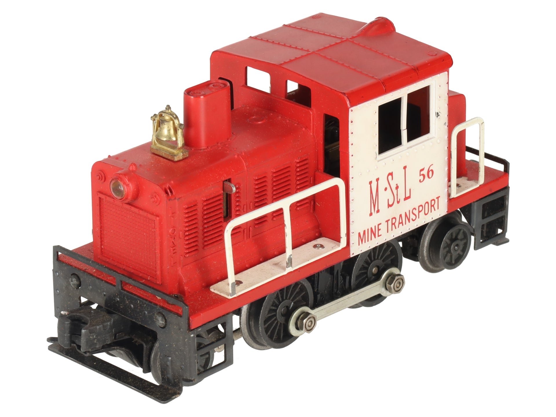 Lionel 56 Vintage O Minneapolis & St. Louis Powered Diesel locomotive VG/Box